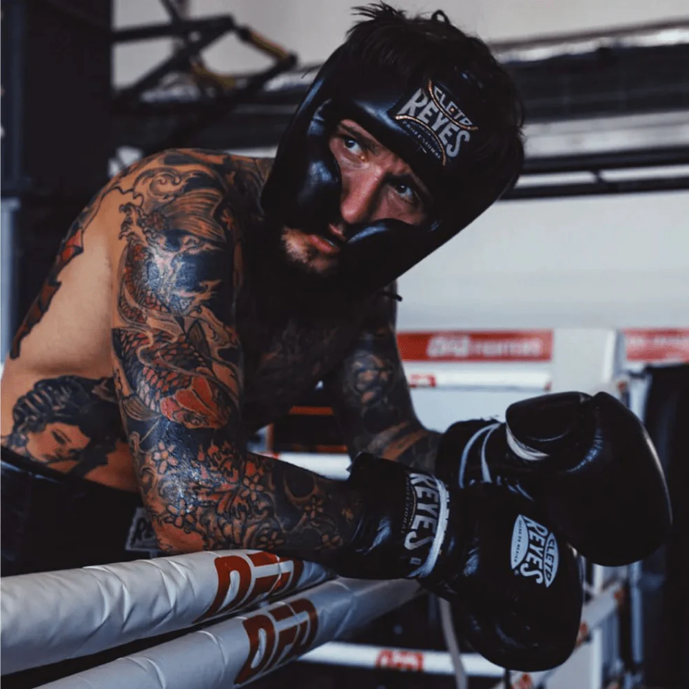 Cleto Reyes Cheek Protection Head Gear Yellow - Image 3
