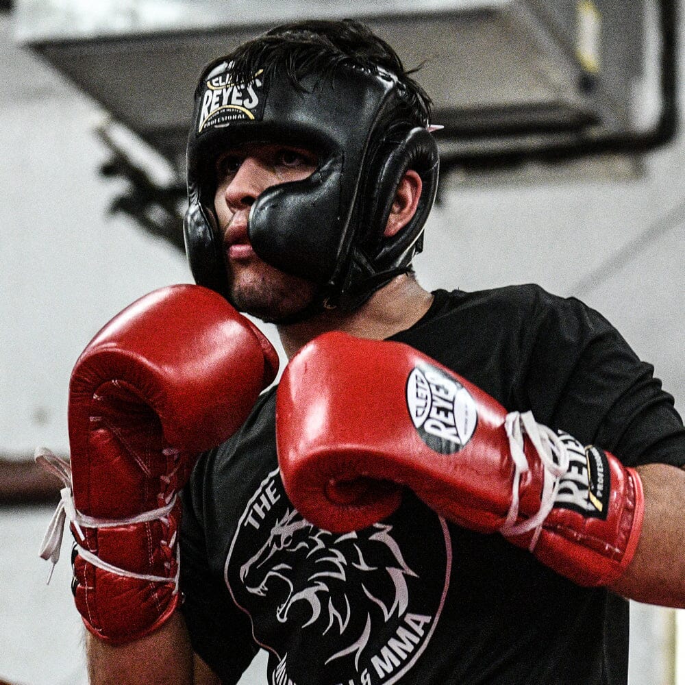 Cleto Reyes Cheek Protection Head Gear Yellow - Image 4