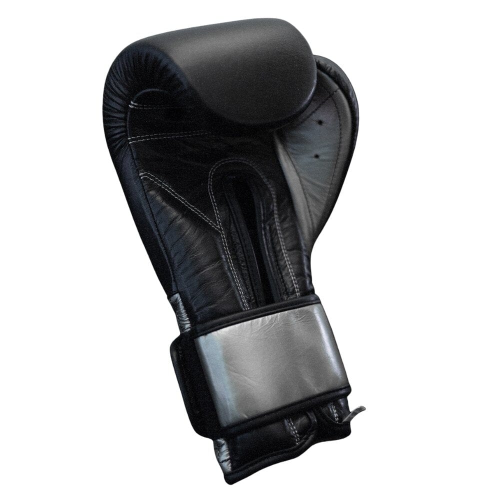 Cleto Reyes Tuxedo Boxing Gloves Black/Silver - Image 5