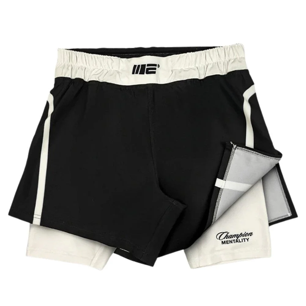 Engage Invictus 2-in-1 Hybrid Shorts Black