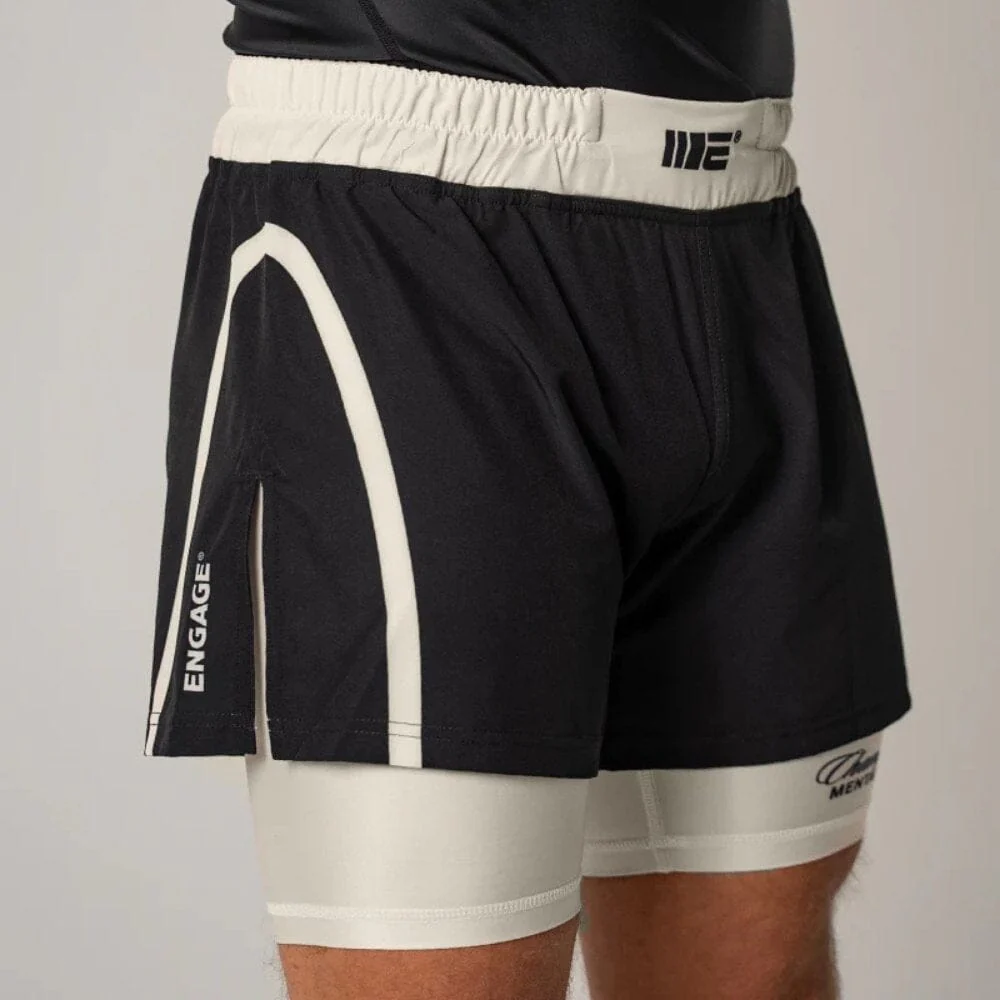 Engage Invictus 2-in-1 Hybrid Shorts Black - Image 4