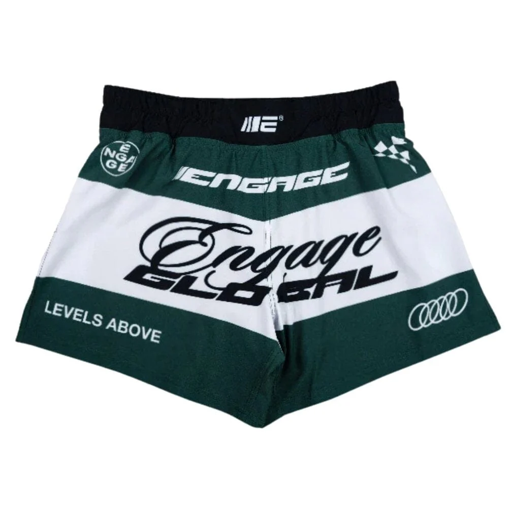 Engage Pit Crew MMA Hybrid Shorts Eucalyptus