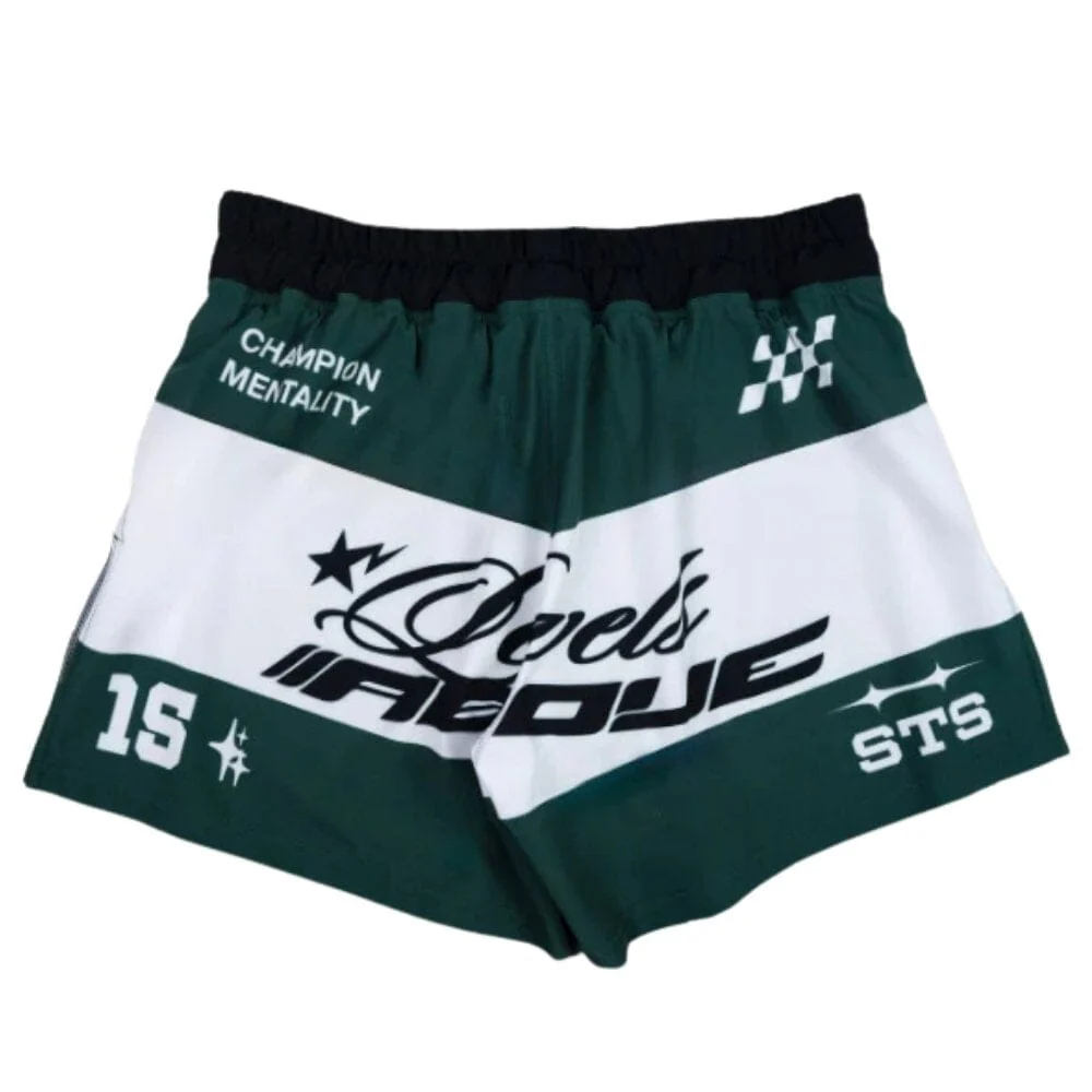 Engage Pit Crew MMA Hybrid Shorts Eucalyptus - Image 2
