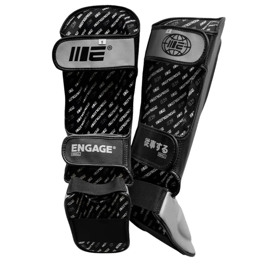 Engage W.I.P Series Shin Guards Oakland Grey - Image 2