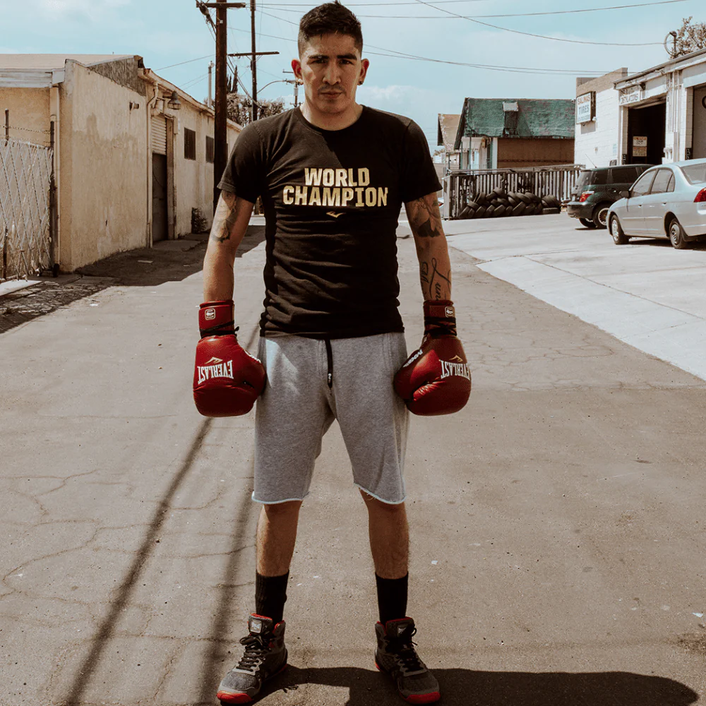 Everlast Mx2 Training Gloves Red/Gold - Image 5