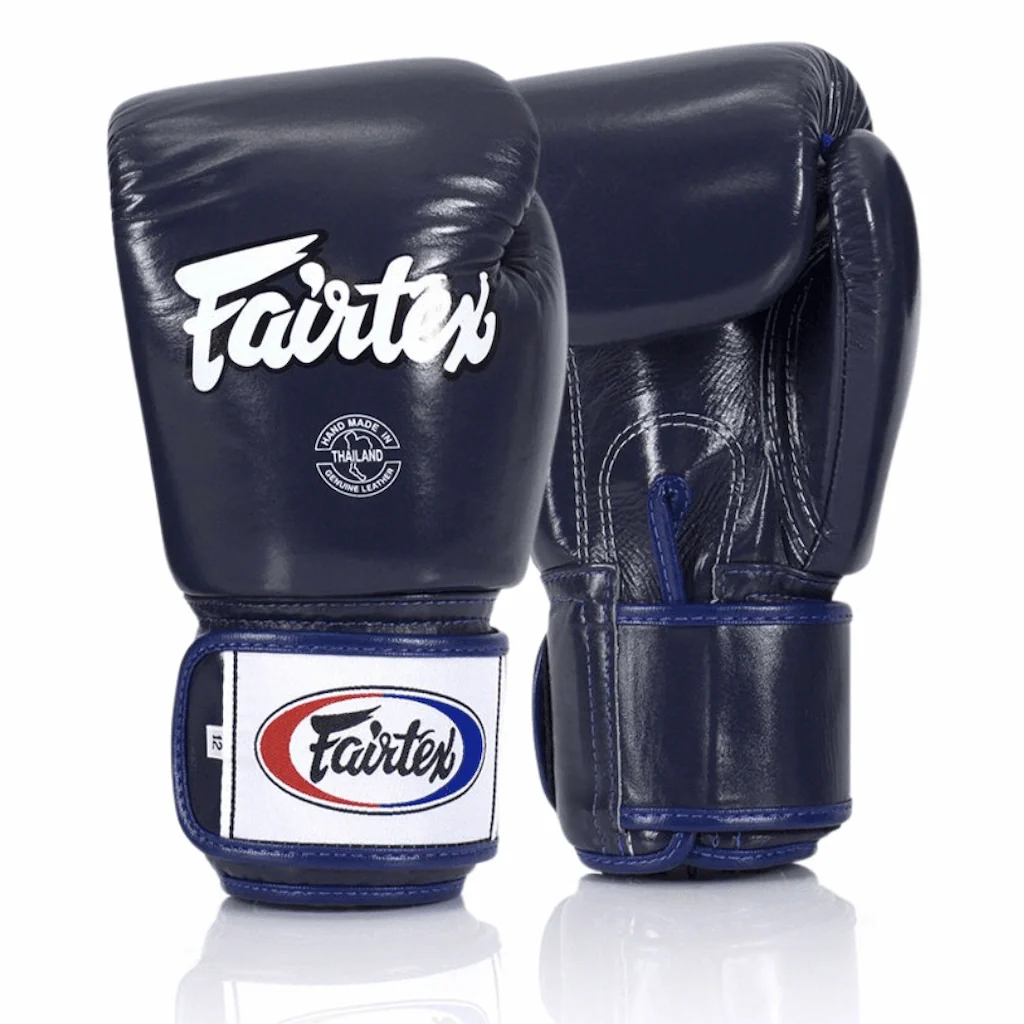 Fairtex BGV1 Universal Muay Thai Boxing Gloves Blue