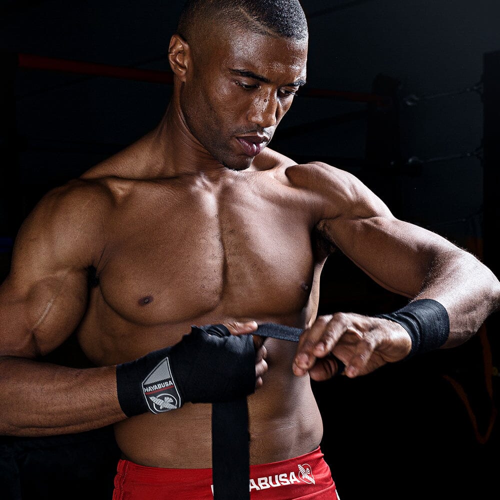 Hayabusa Perfect Stretch Hand Wraps Orange - Image 3