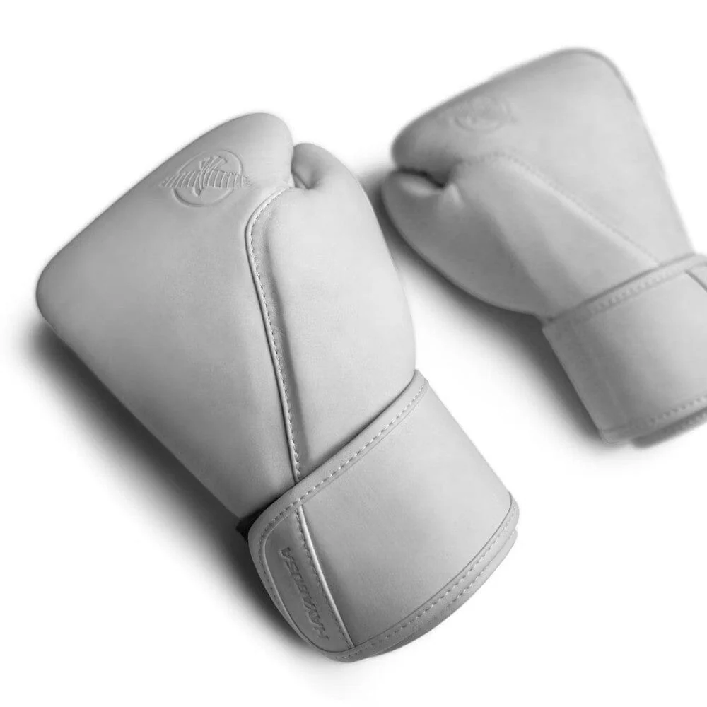 Hayabusa T360 Leather Boxing Gloves White - Image 5
