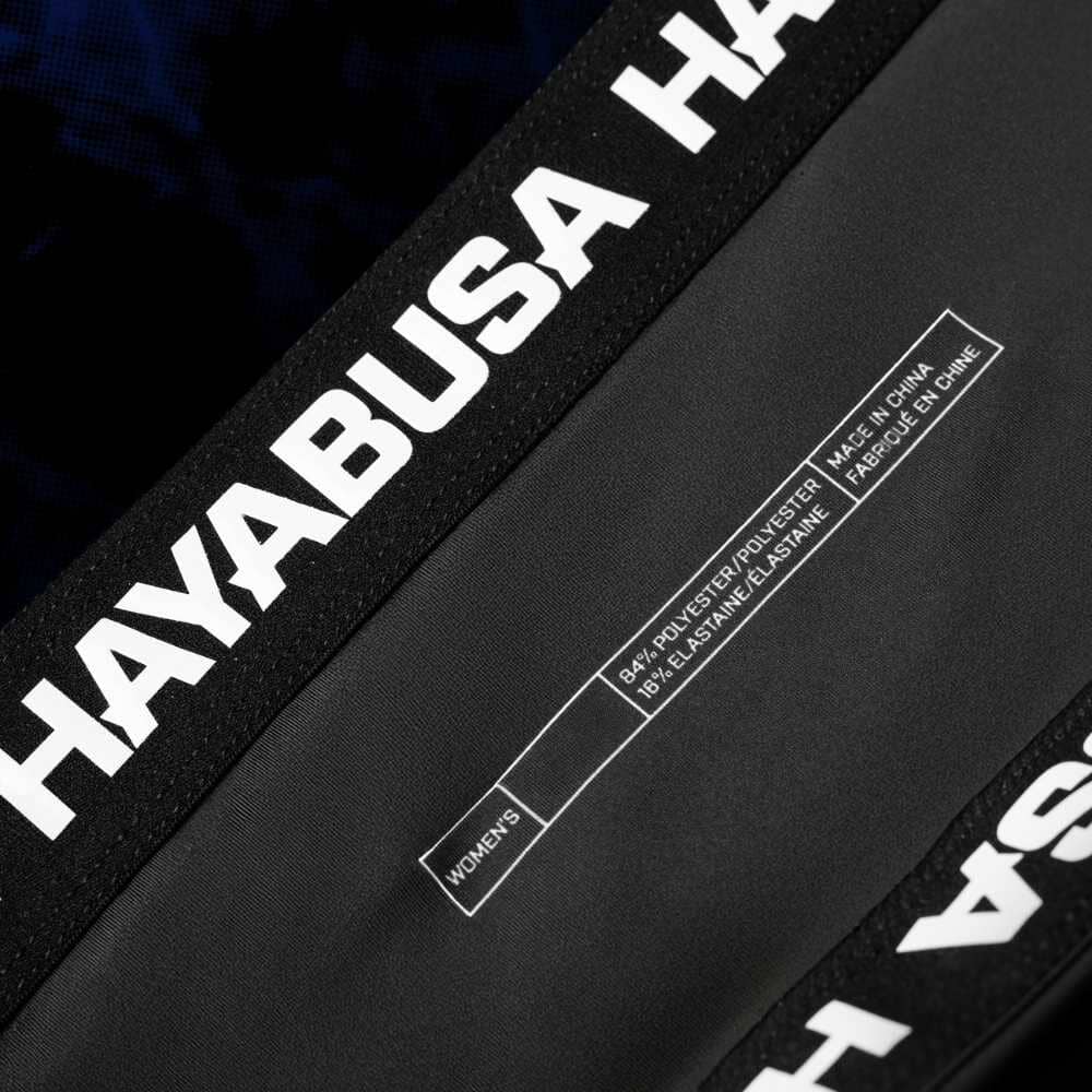 Hayabusa UFC BJJ Womens Vale Tudo Shorts Black/Blue - Image 5