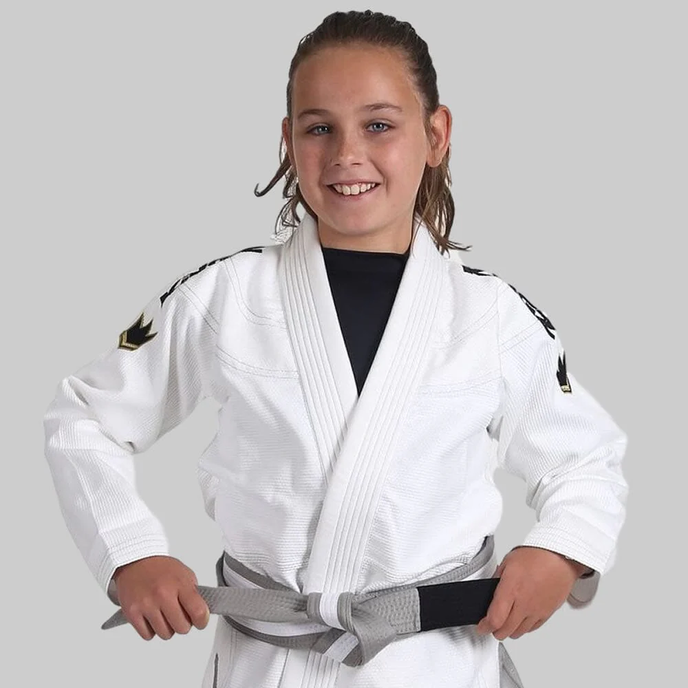 Kingz Kids Belts With White Stripe Green - Image 3
