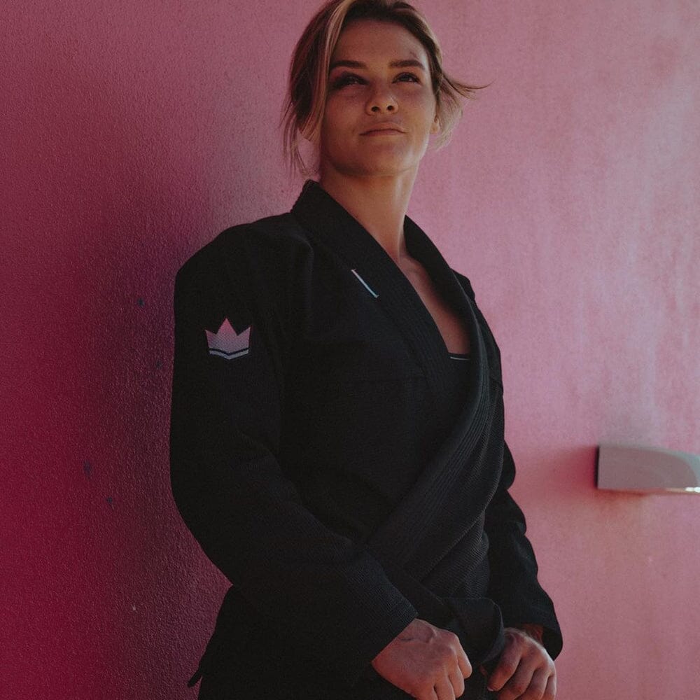 Kingz Womens Empowered Jiu Jitsu Gi White - Image 4