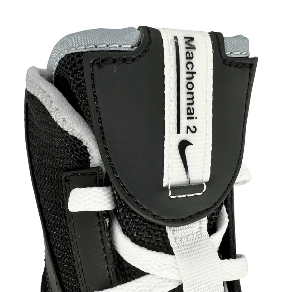 Nike Machomai 2 Boxing Boots Black/White - Image 5
